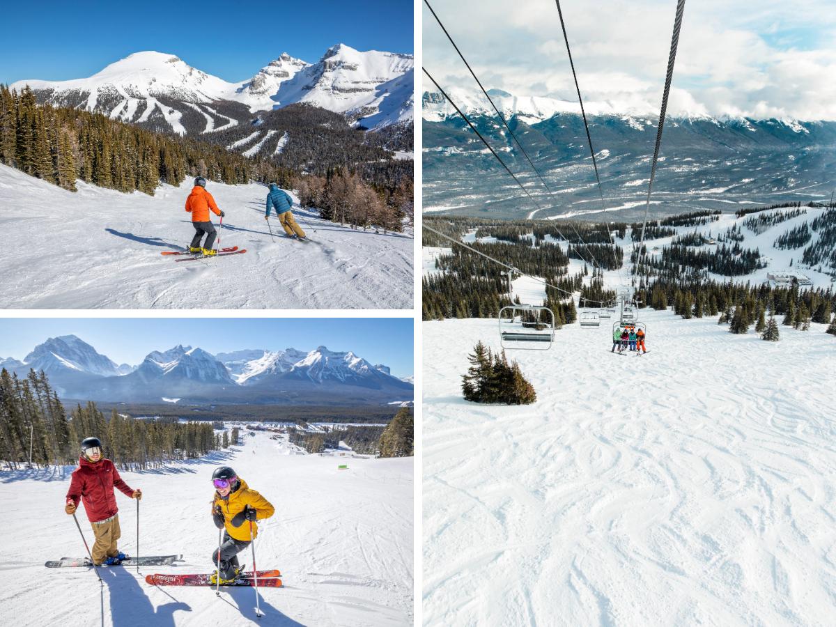 Skiing and snowboarding in Alberta © Travel Alberta / John Price / Mike Seehagel Skiing and snowboarding in Alberta © Travel Alberta / John Price / Mike Seehagel