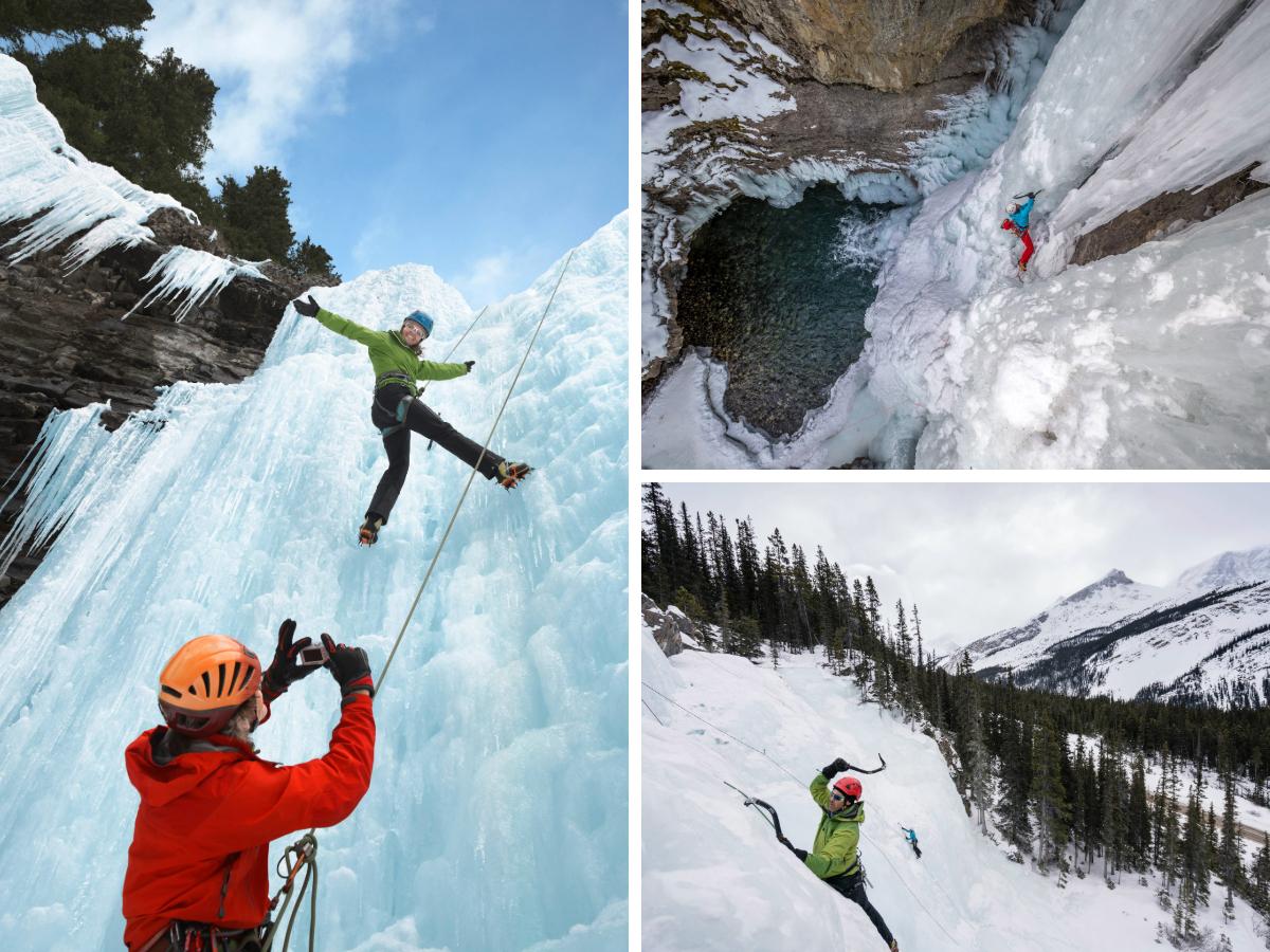 Ice Climbing in Alberta © Travel Alberta / Anthony Redpath / John Price / Jeff Bartlett Ice Climbing in Alberta © Travel Alberta / Anthony Redpath / John Price / Jeff Bartlett