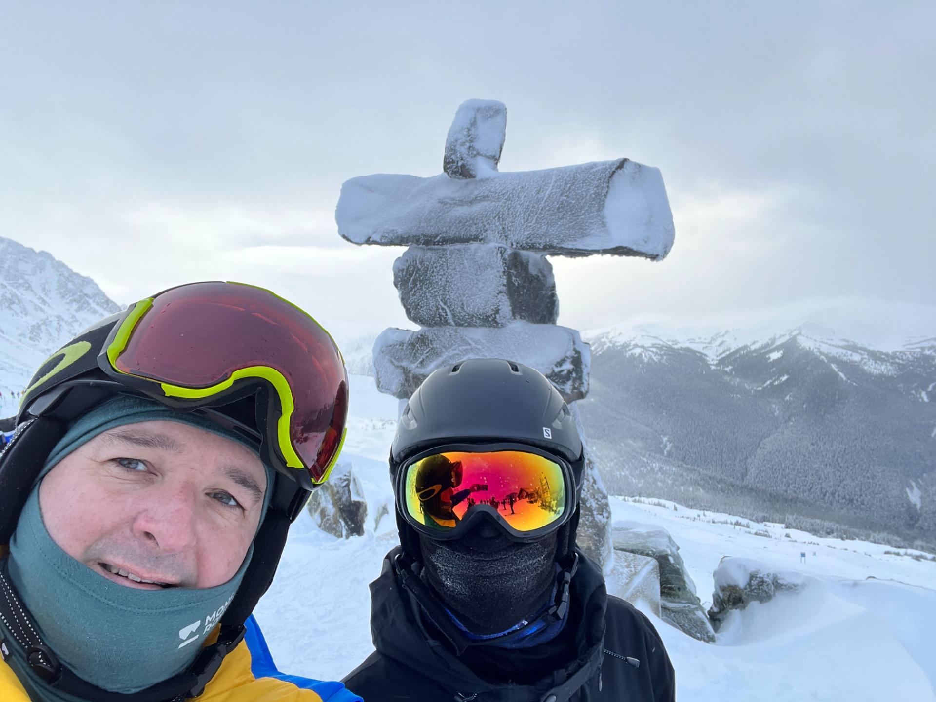 Top of 7th Heaven Blackcomb, Whistler - Mark Sewell Top of 7th Heaven Blackcomb, Whistler - Mark Sewell