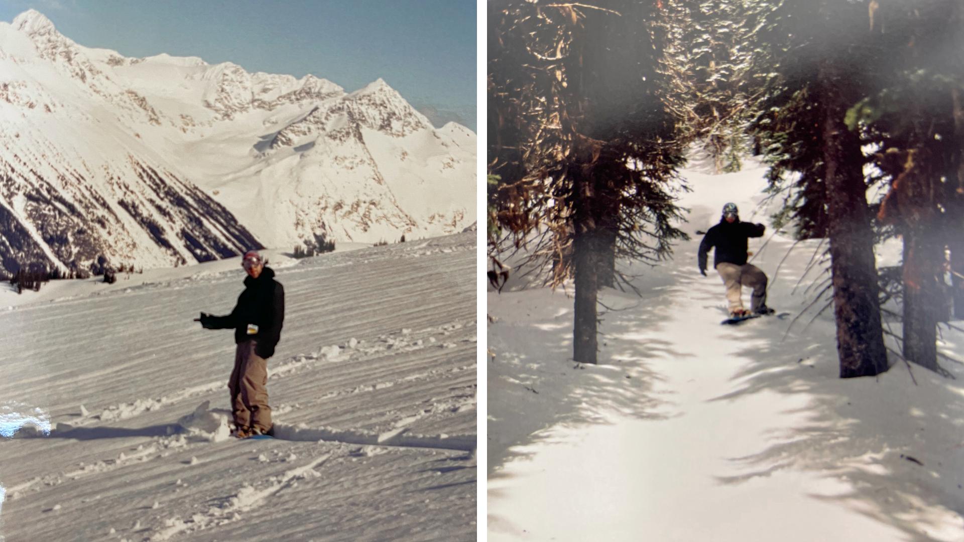 Andy Knights in Whistler in 2001-2005 Andy Knights in Whistler in 2001-2005