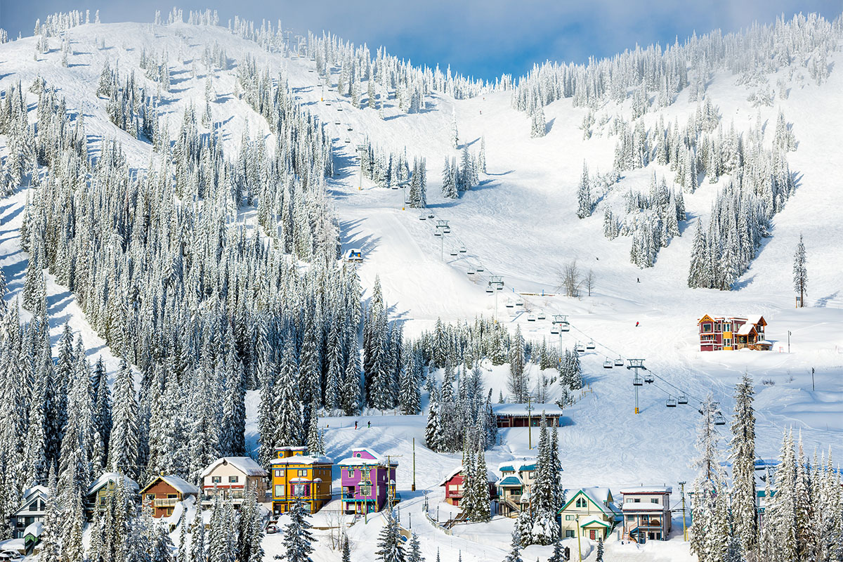 Silver Star Village and Upper Slopes © Destination BC / Blake Jorgenson Silver Star Village and Upper Slopes © Destination BC / Blake Jorgenson