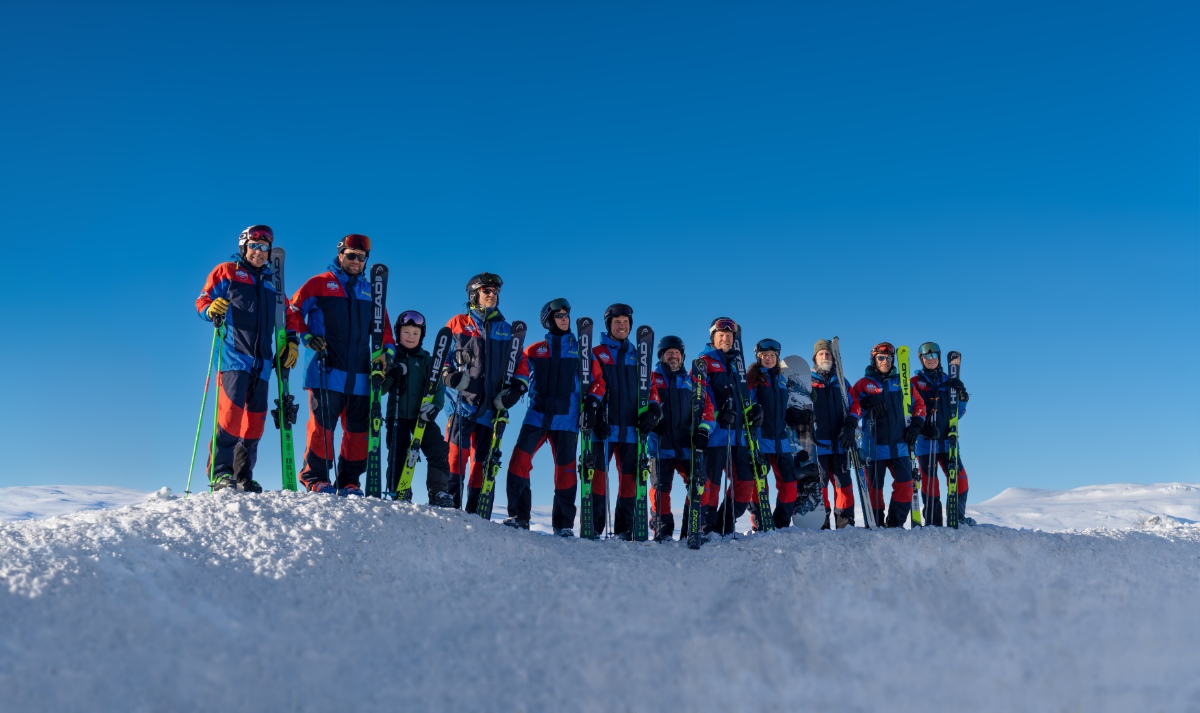 Beito Resort's ski school standing tall and proud © Beito Resort