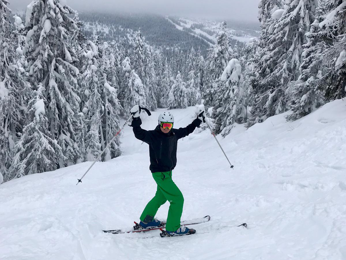 Hands up if you love Kvitfjell! Tackling some of the Kvitfjell's trickier tree-lined terrain back in February 2018 Hands up if you love Kvitfjell! Tackling some of the Kvitfjell's trickier tree-lined terrain back in February 2018