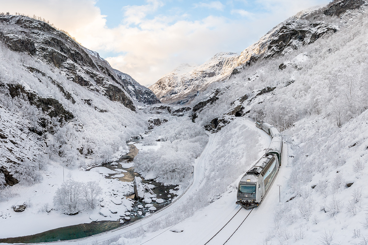 Flåm Railway © Sverre Hjornevik Flåm Railway © Sverre Hjornevik
