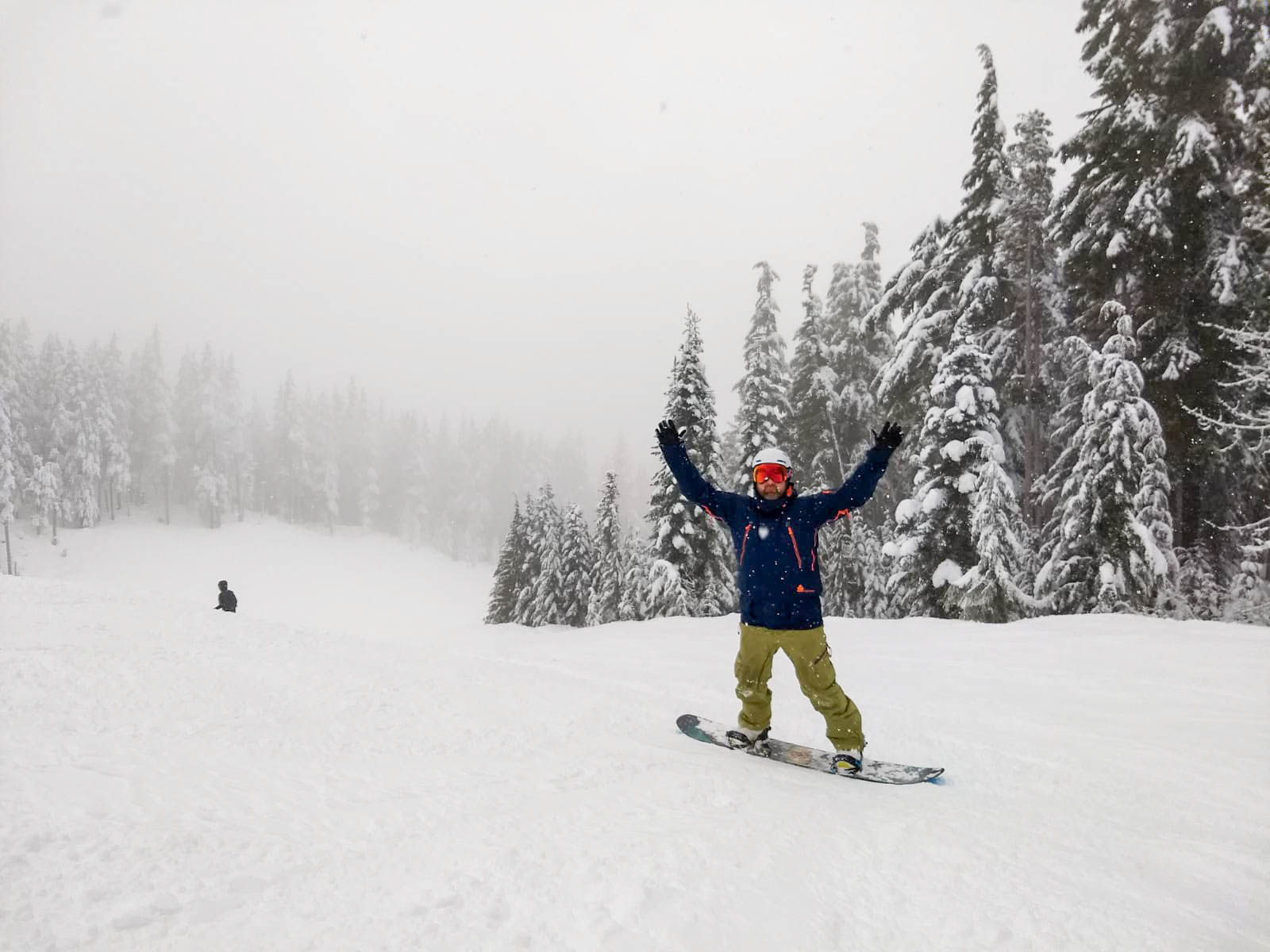 Andy Knights in Whistler, March 2020 Andy Knights in Whistler, March 2020