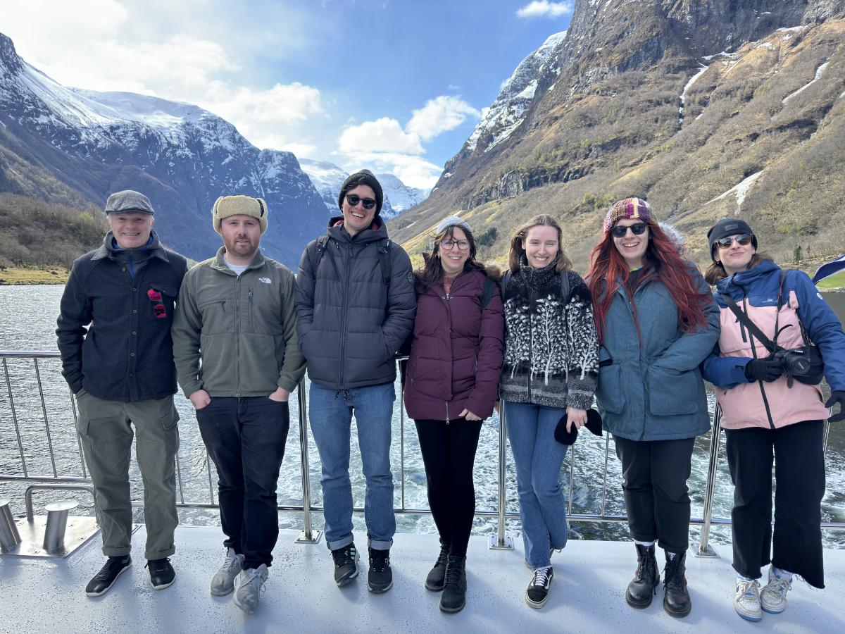 Stunning fjords surrounding Flåm