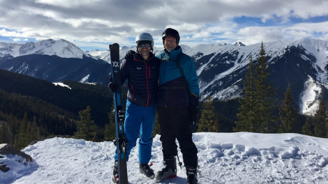 James With His Dad at Aspen Snowmass December 2018 James With His Dad at Aspen Snowmass December 2018