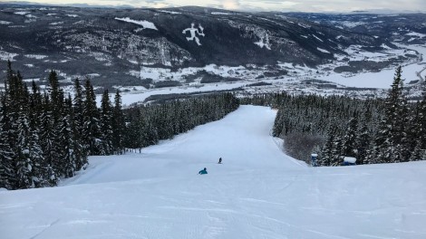 Quiet Slopes in Hafjell Quiet Slopes in Hafjell