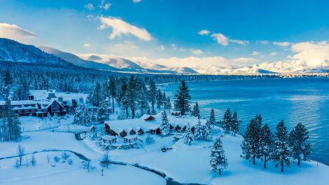 Edgewood Tahoe Hotel after Heavy Snow © Brian Walker Photography