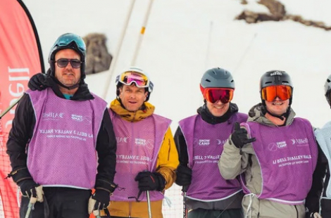 Rich and team, participating in the 3 Valley Rally 2024 to support Snow Camp Rich and team, participating in the 3 Valley Rally 2024 to support Snow Camp